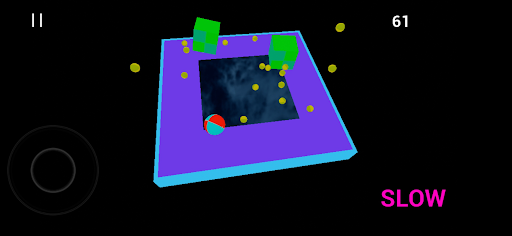 Android application steady Ball screenshort