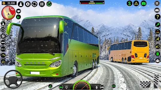 美國豪華巴士駕駛遊戲3D
