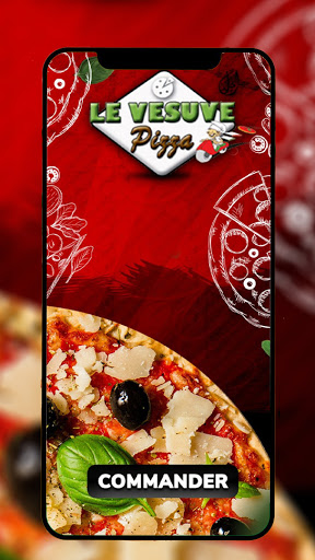 Android application Le vesuve pizza screenshort