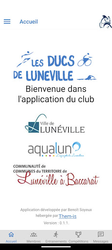 Android application Les ducs de Lunéville screenshort