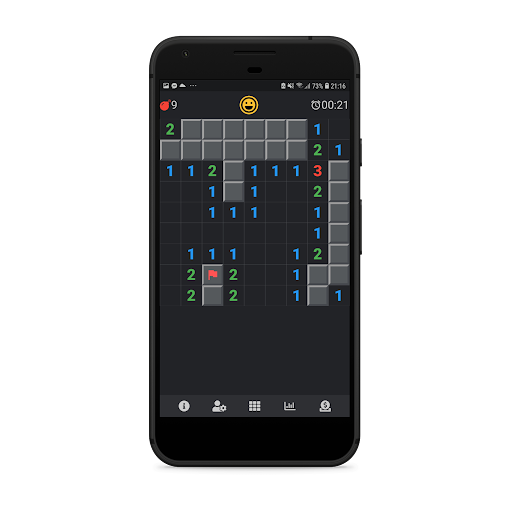 Android application Minesweeper Puzzle! screenshort