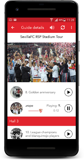 Sevilla FC RSP Stadium Tour Screen 3