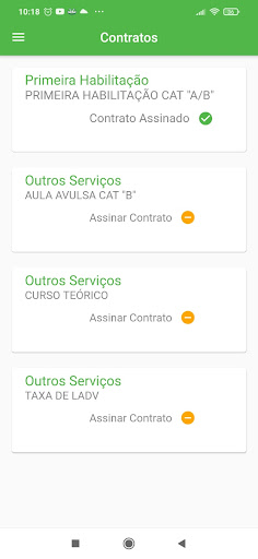 e-condutor aluno Screen 3