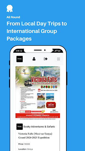 Groupy: Tour & Travel Packages Screen 2