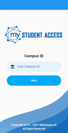 MyCampus Student Access Screen 2