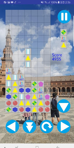 Android application Hexa Game screenshort