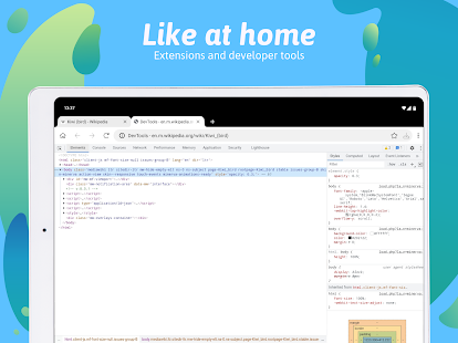 Kiwi Browser - Fast & Quiet Screenshot
