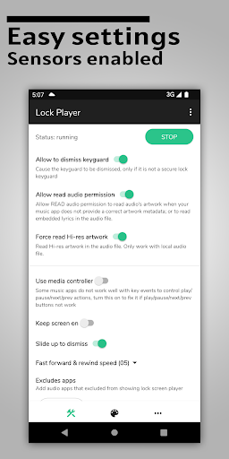 Lock Screen Music Player screenshot 10
