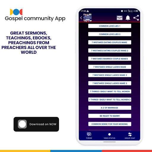 Messages Audio sermon