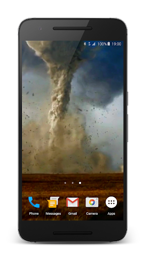Tornado 3D Live Wallpaper Screen 2