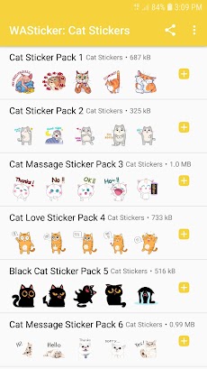WASticker: Cat Stickersのおすすめ画像4