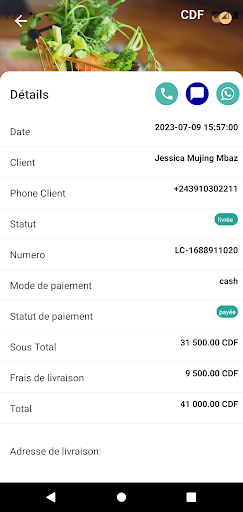 Lido Delivery Screen 3