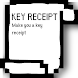 Key Receipt light - Androidアプリ