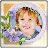 Baby photo frames icon