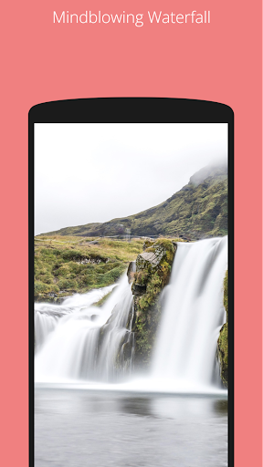 Android application Beautiful Waterfall Wallpapers screenshort