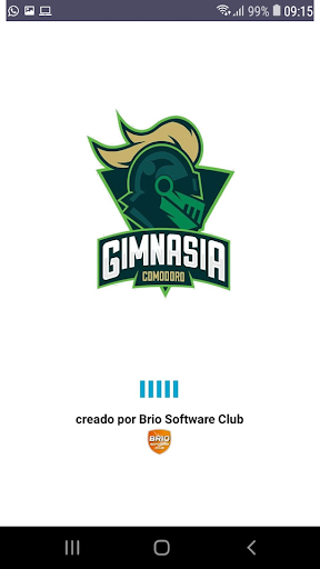 Android application Gimnasia Comodoro Sede Virtual screenshort