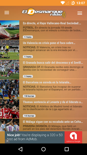 El Desmarque Radio Screen 3