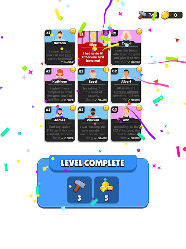 Screenshot of Clue Master - Logic Puzzles