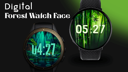 Android application Forest Watchfaces for Wear OS screenshort