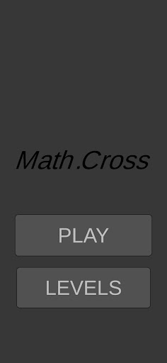 Android application Math.Cross screenshort