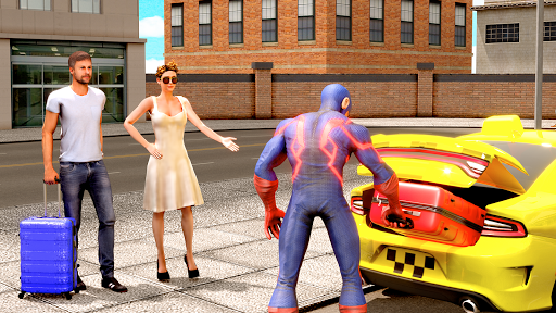Super Hero Taxi Cab Driver 202