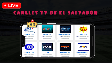 Canales TV de El Salvador