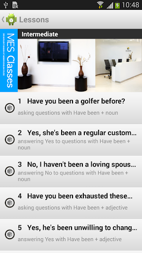 Real English Video Lessons Screen 2