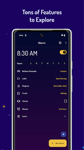 Screenshot of Wakey Alarm Clock