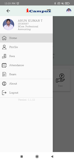 Android application NGI iCampuz screenshort