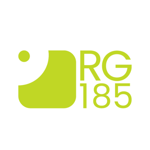 RG185 logo