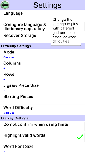 Jigsaw Crossword 3.1.2 screenshots 3
