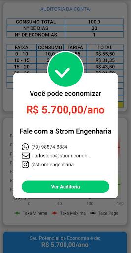 Conta Certa: Fatura de Água Screen 2