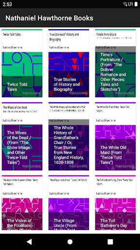 Nathaniel Hawthorne Books Screen 2