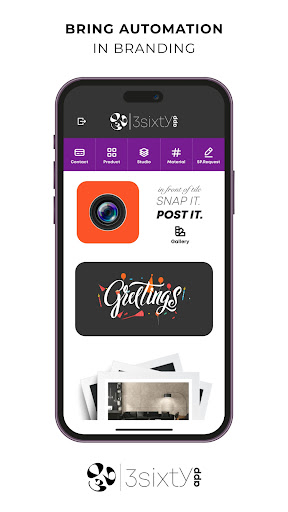 Android application 360 App screenshort