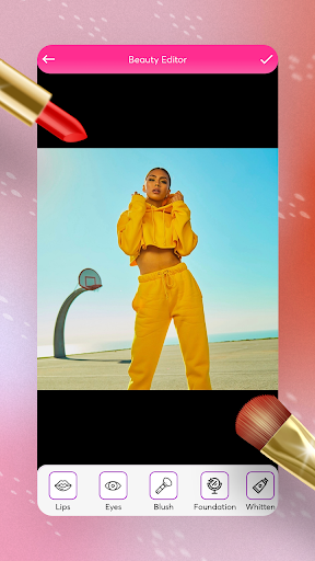 Android application Makeup Editor & Photo Editor screenshort