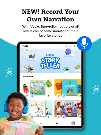 Screenshot of Vooks: Read-alouds for kids