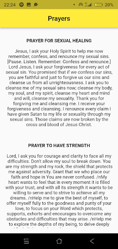 Prayers Screen 2