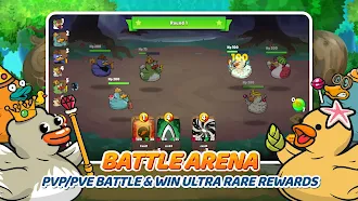 Game screenshot Duckie Land: Battle and Farm mod apk