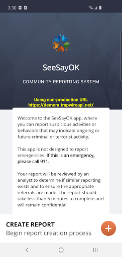 Android application SeeSayOK screenshort