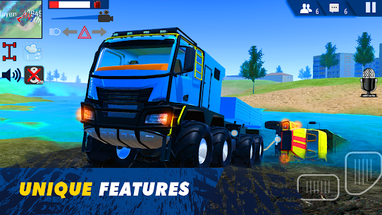 Free Offroad Simulator Online 8×8  4×4 off road rally mod apk 4