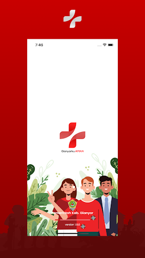 Android application Gianyarku Aman screenshort