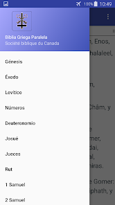 Screenshot 1 Biblia Paralela Española / Gri android