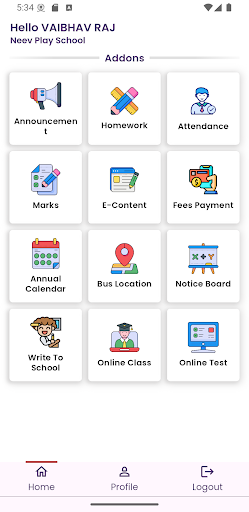 Neev Play School Screenshot 2 - AppWisp.com