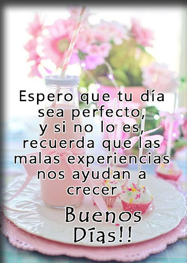 Android application Buenos Días con Motivación screenshort