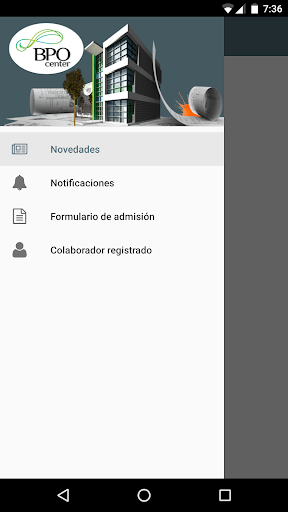 Android application BPO Plus screenshort