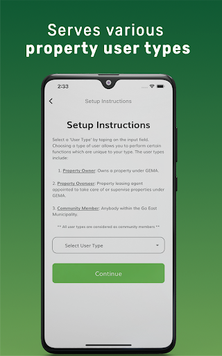 GEMA Property Rate App Screen 3