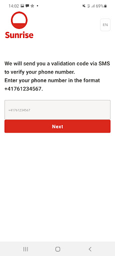 Android application Sunrise mailbox screenshort