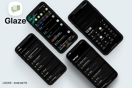 Captura de Pantalla 2 [UX9-UX10] Glaze Theme  LG And android