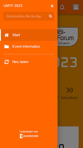 Android application UMTF 2023 screenshort