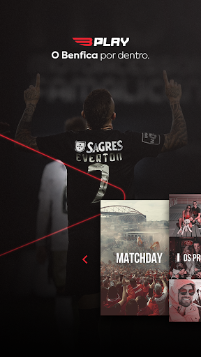 Android application Benfica Play screenshort